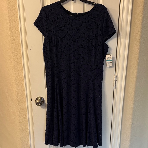 Alfani Women's Lace Midi Dress Green Size 10